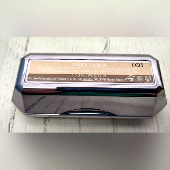 Benefit They're Real Duo Eyeshadow Blender Foxy Fawn NIB Makeup … - Picture 5 of 9